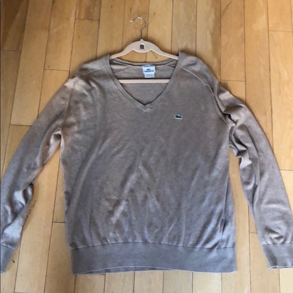 Lacoste v-neck sweater